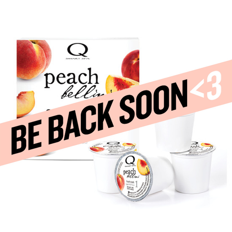 qtica peach bellini - 4 step pedicure system smart pod