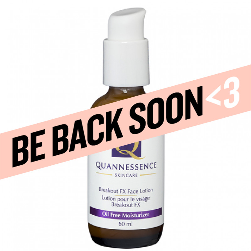 quannessence breakout fx face lotion 60ml