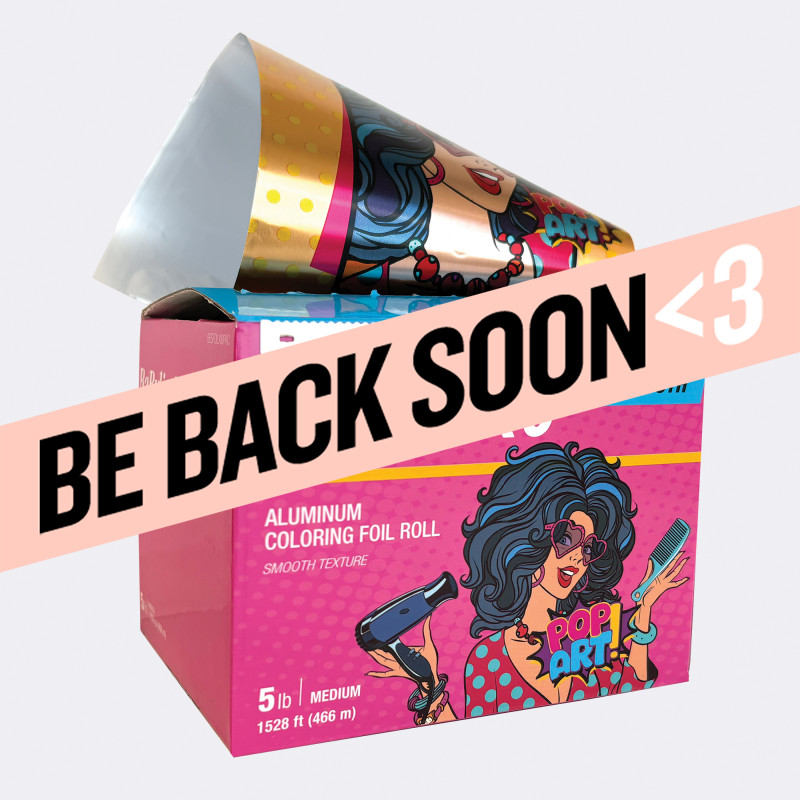 babylisspro pop art! aluminum coloring foil 5lb roll #besfoilxmpac