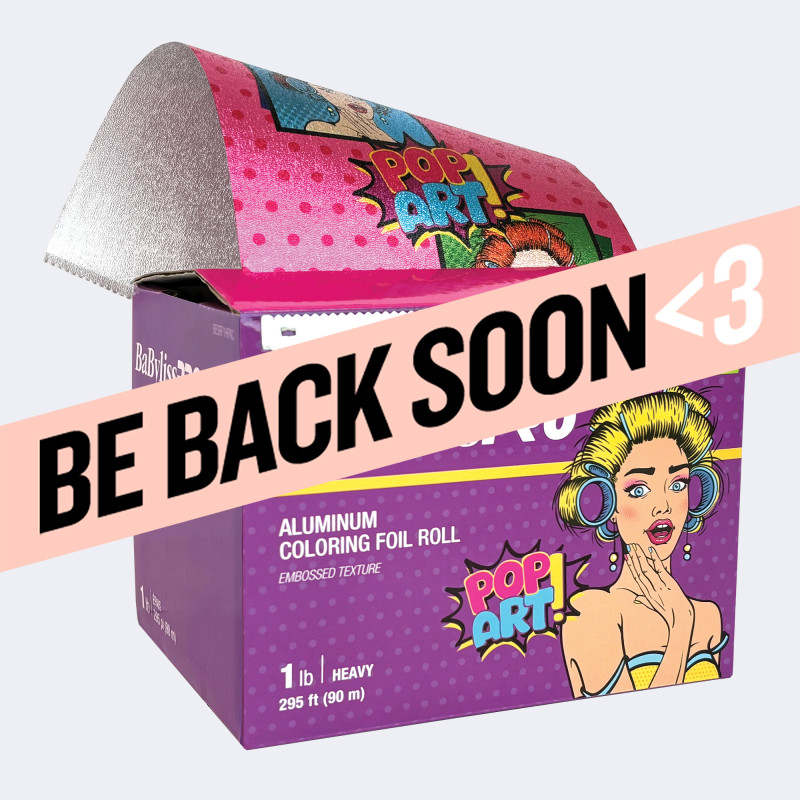 babylisspro pop art! aluminum coloring foil 1lb roll #besrf1hpac