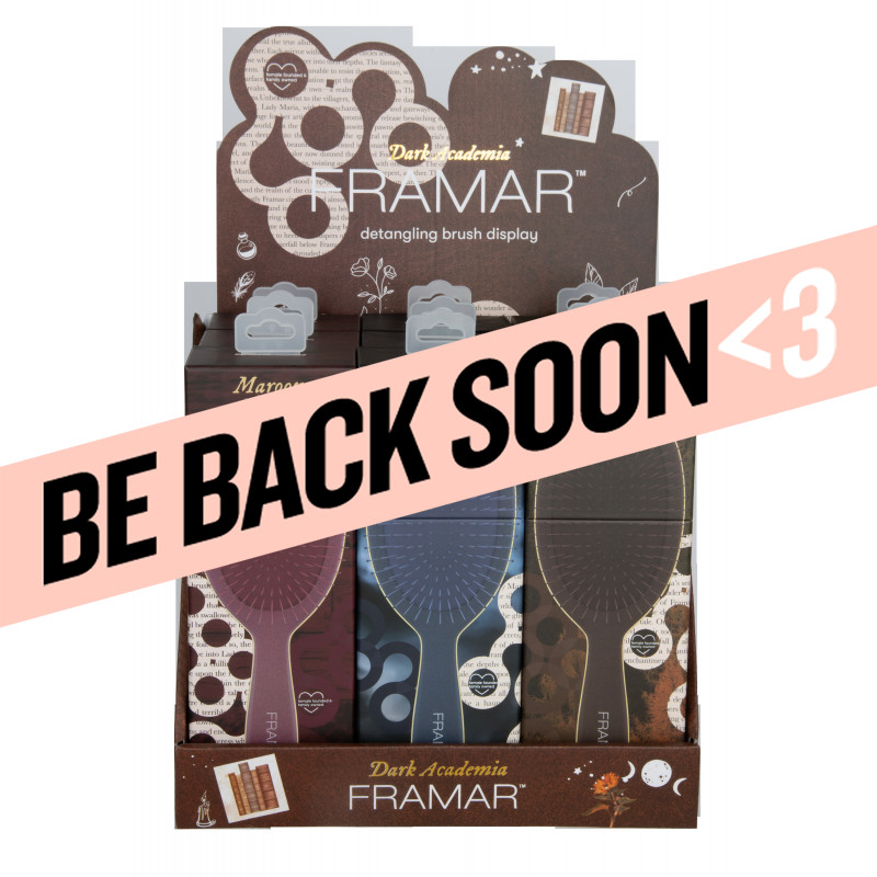 framar dark academia brush display 9pc