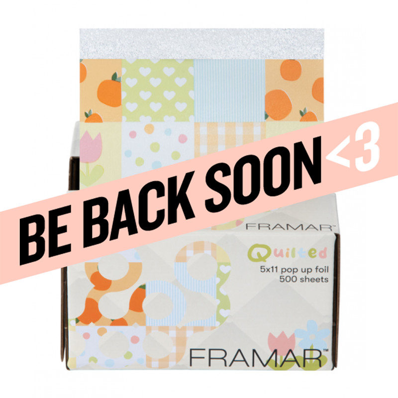 framar quilted 5x11 pop up foil 500pc