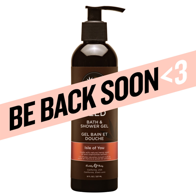 hemp seed bath & shower gel iles of you 8oz
