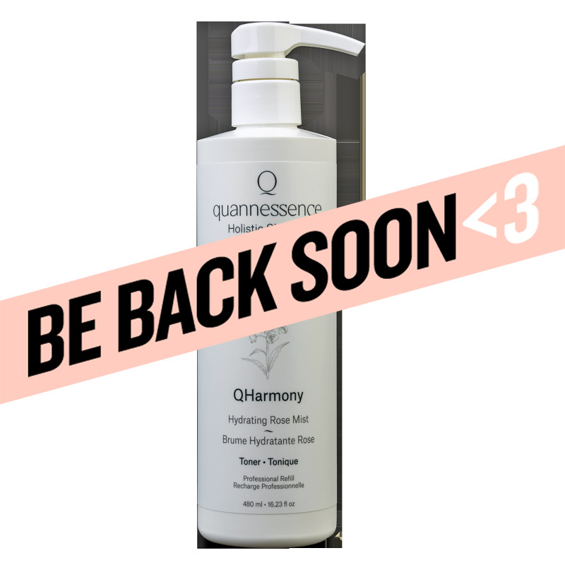 quannessence qharmony hydrating rose mist 480ml (pro)