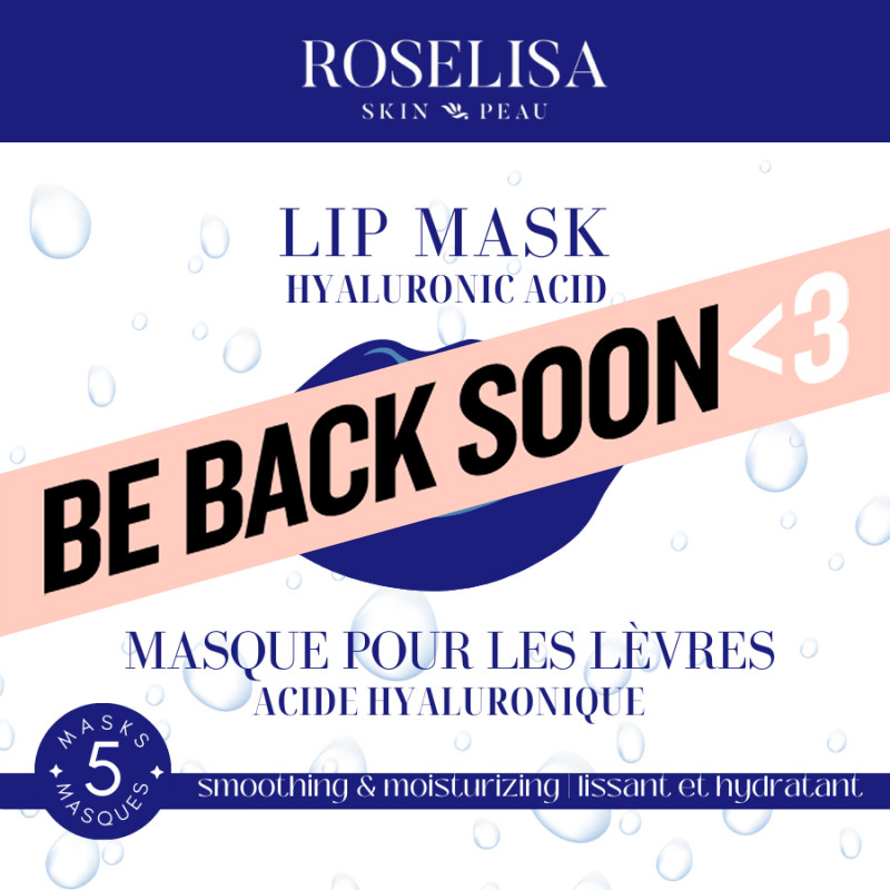 roselisa hyaluronic acid lip mask 5pc