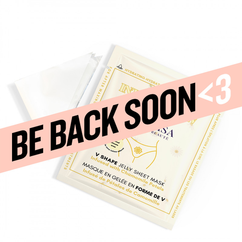 roselisa jelly sheet mask intima glow v shape 1pc