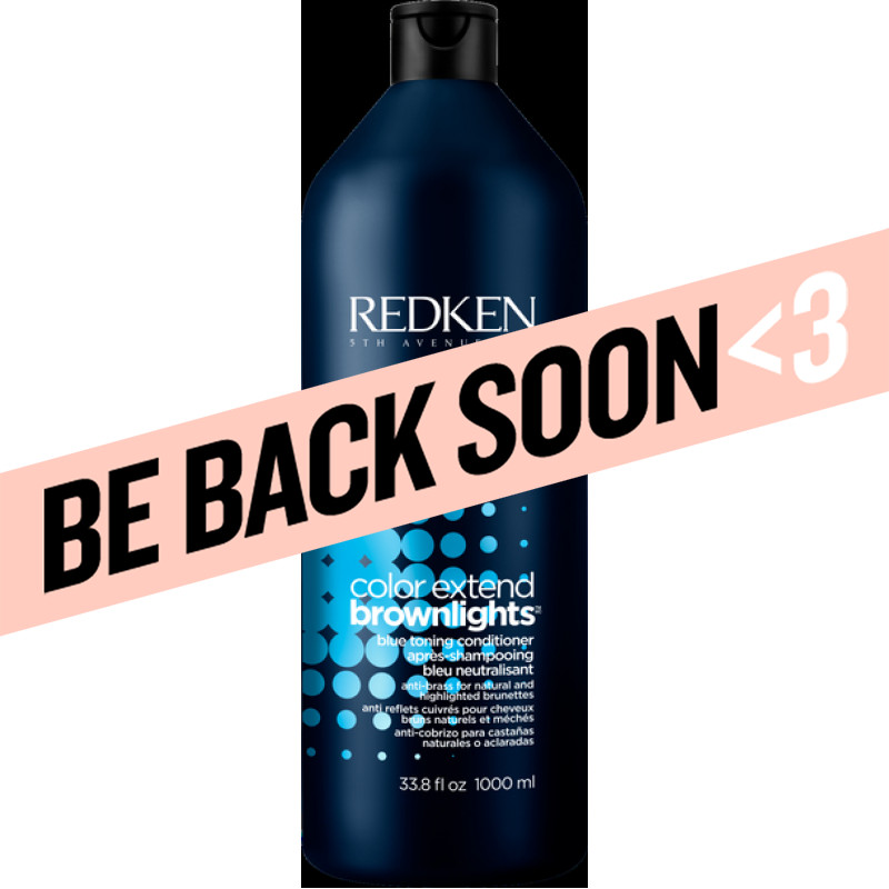 redken color extend brownlights sulfate-free blue conditoner litre