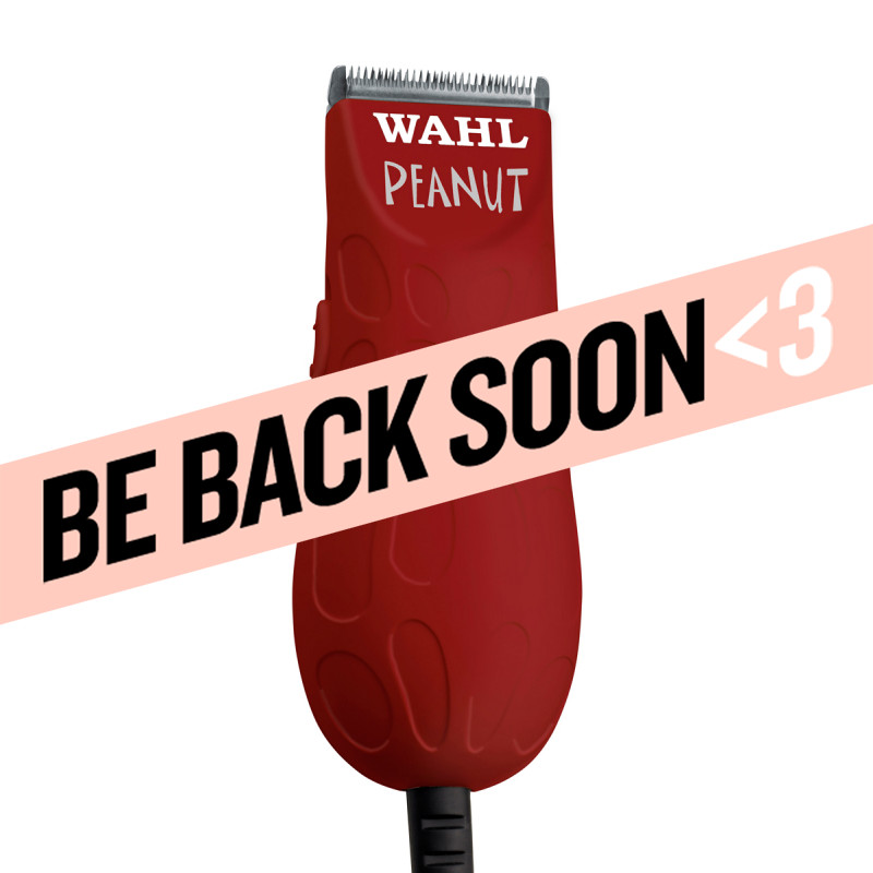 wahl peanut® (red) professional corded miniature clipper/trimmer