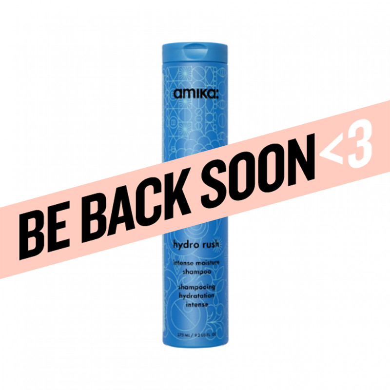 amika: hydro rush intense moisture shampoo 275ml