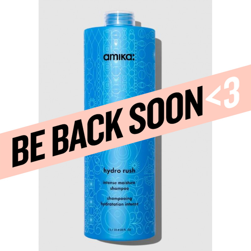 amika: hydro rush intense moisture shampoo 1000ml