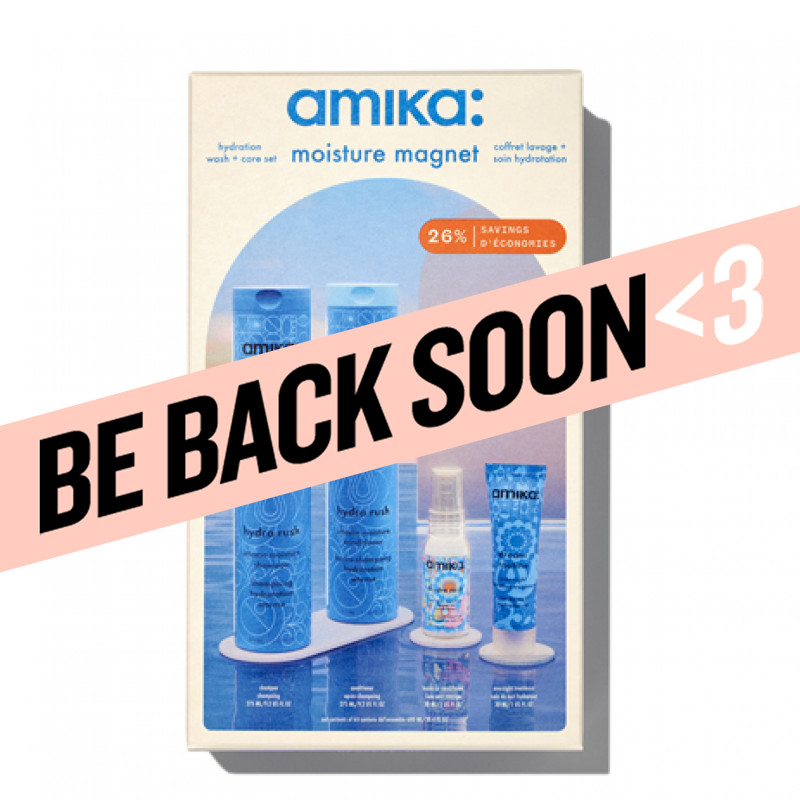 amika: moisture magnet hydration wash + care set
