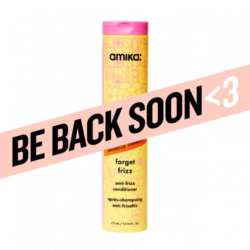  amika: forget frizz anti-frizz conditioner 275ml