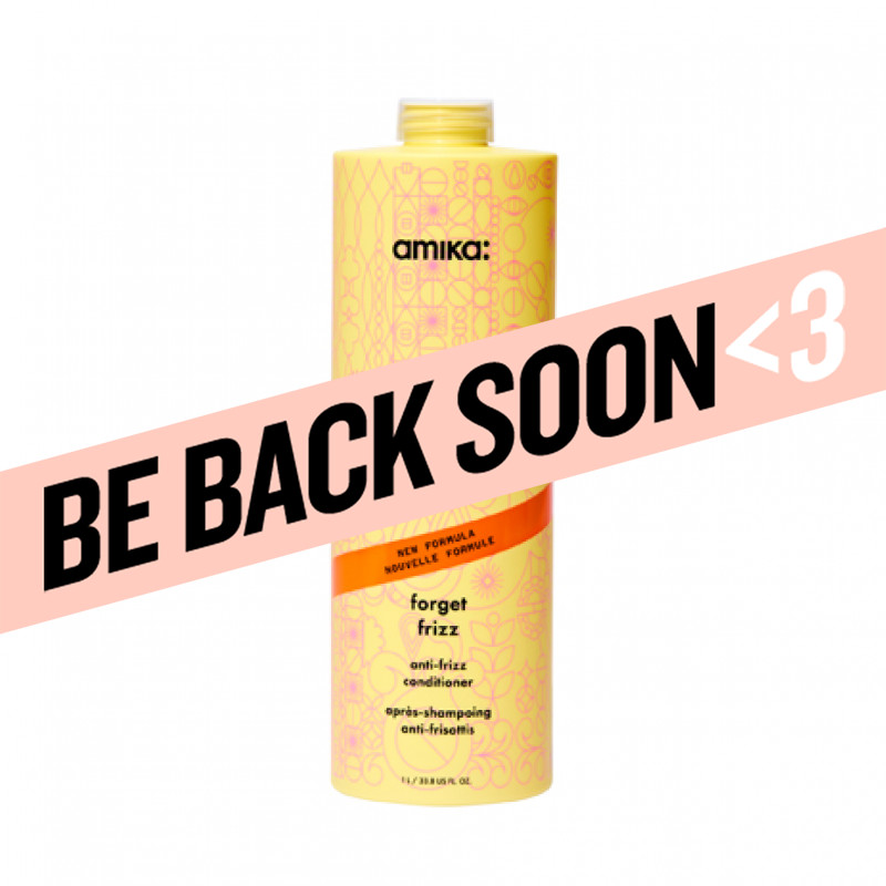  amika: forget frizz anti-frizz conditioner 1000ml