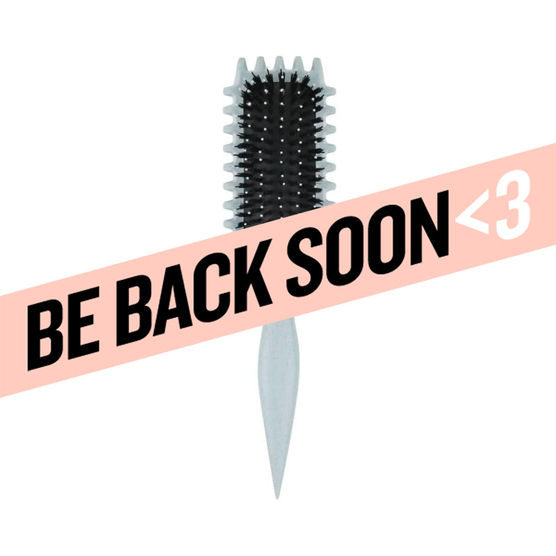aria curl perfect hairbrush - soft blue