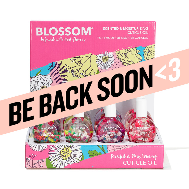 blossom fruit cuticle oil 1oz display 12pc