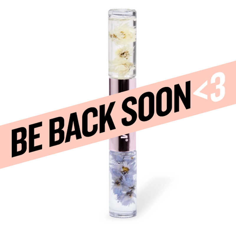 blossom glam squad raspberry lip gloss / coconut nectar perfume oil