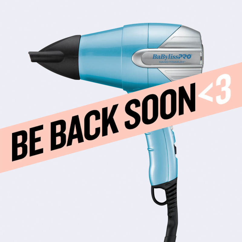 babylisspro compact ionic nano titanium hairdryer #bnt5550nc 