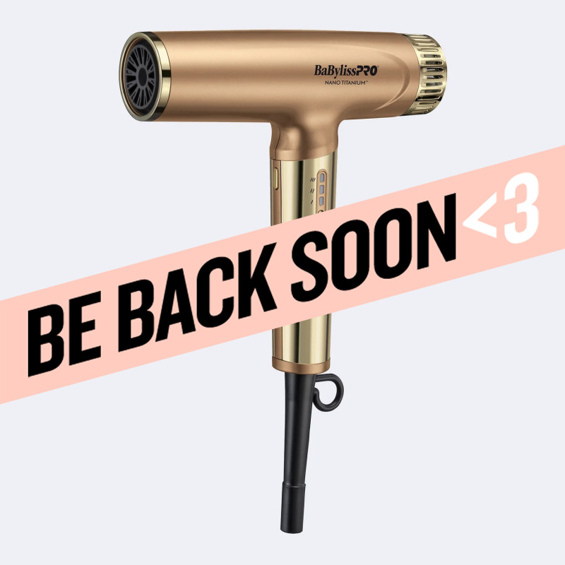 babylisspro high-speed nano titanium light hair dryer - metalix ltd. ed. bntc9200mhc