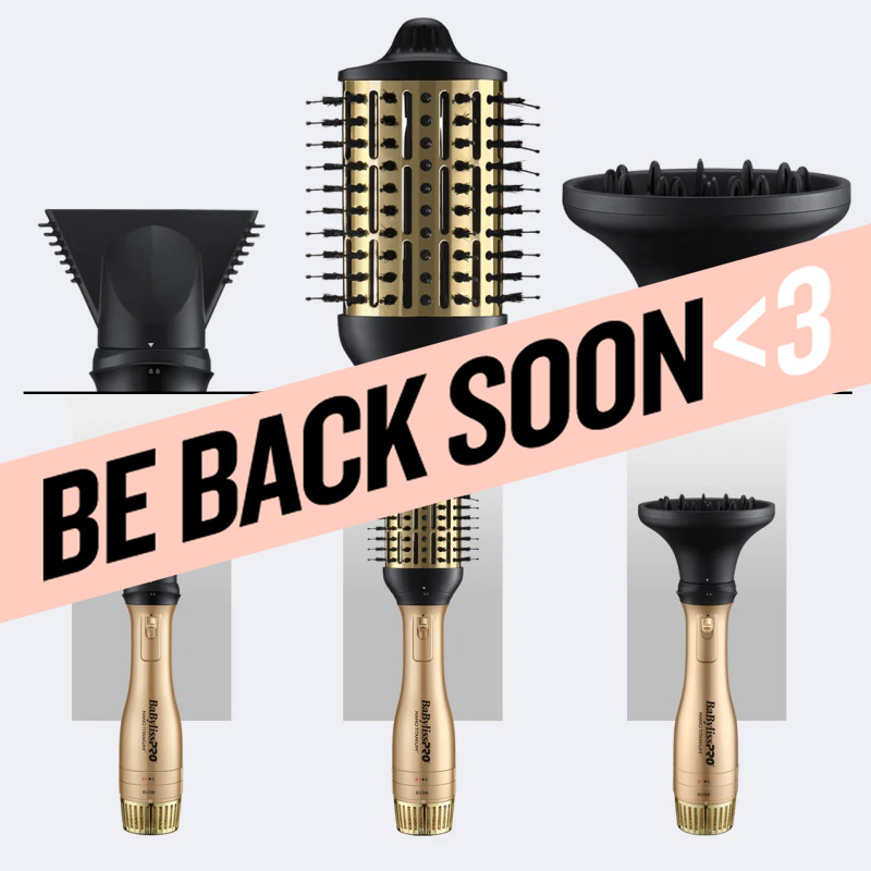 babylisspro nano titanium detachable 3-in-1 hot air brush & dryer - metalix ltd. ed. bntdhb275mhc