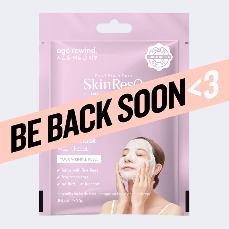 bcl skinresq age rewind sheet mask 1pc