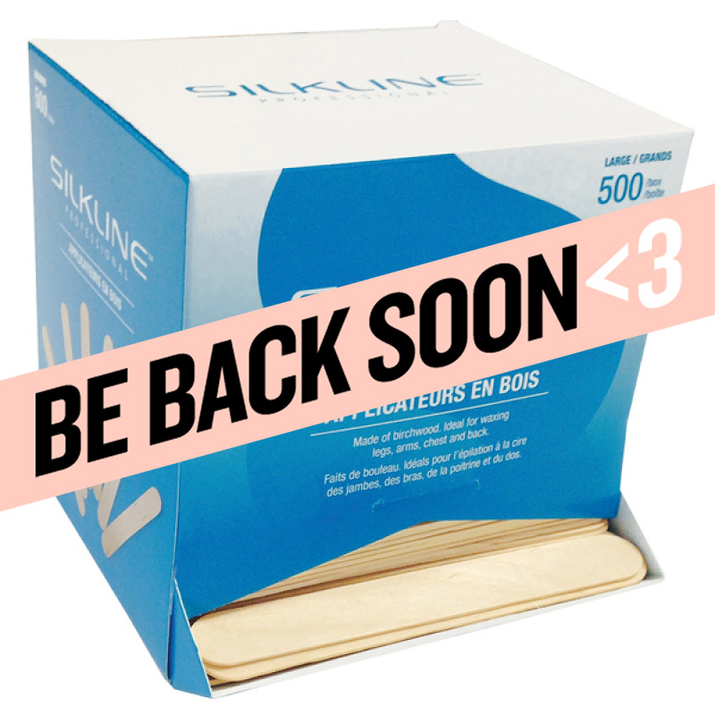 silkline professional value-pack wood applicators 500pc # sswa03bulkc