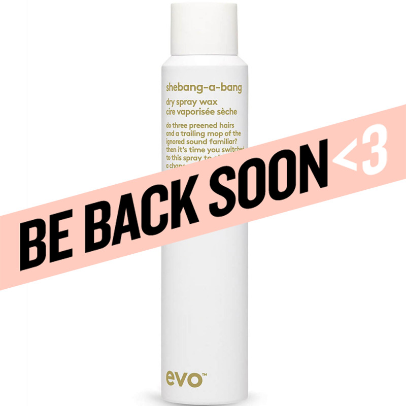 evo shebang-a-bang dry spray wax 200ml