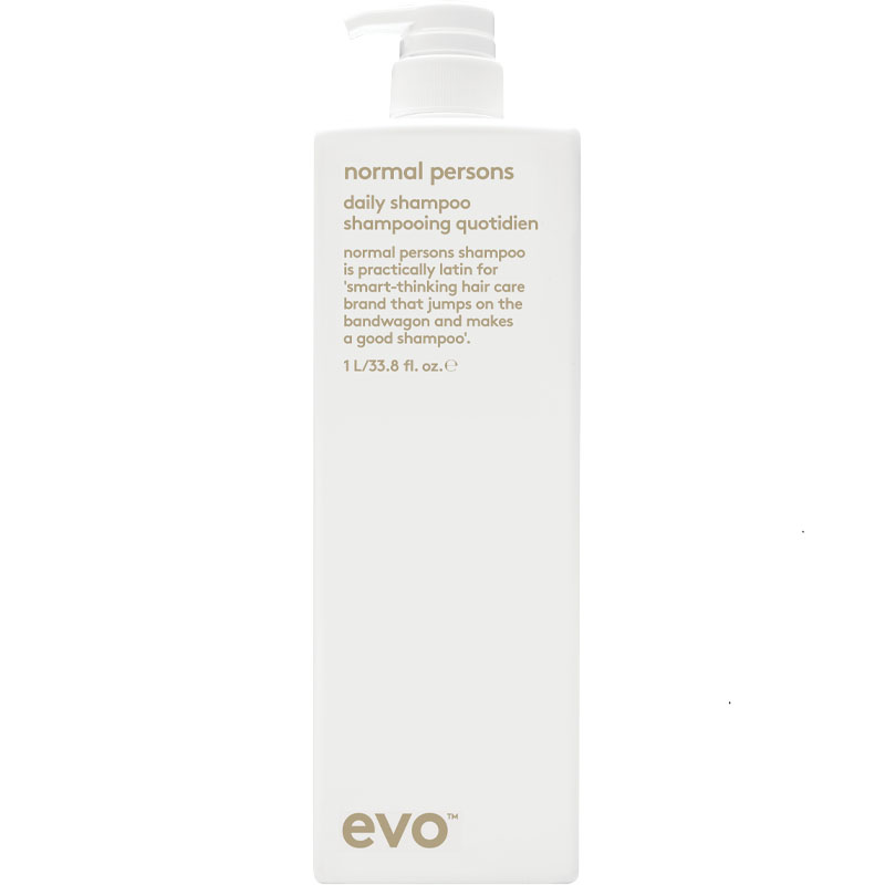evo normal persons daily shampoo litre