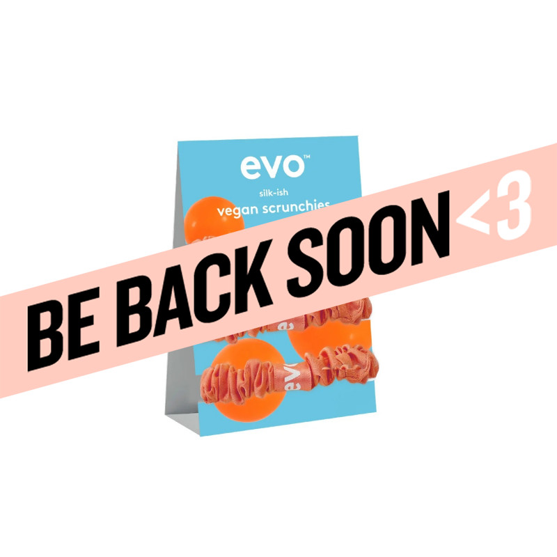 evo color protect vegan silk scrunchie 3 pack