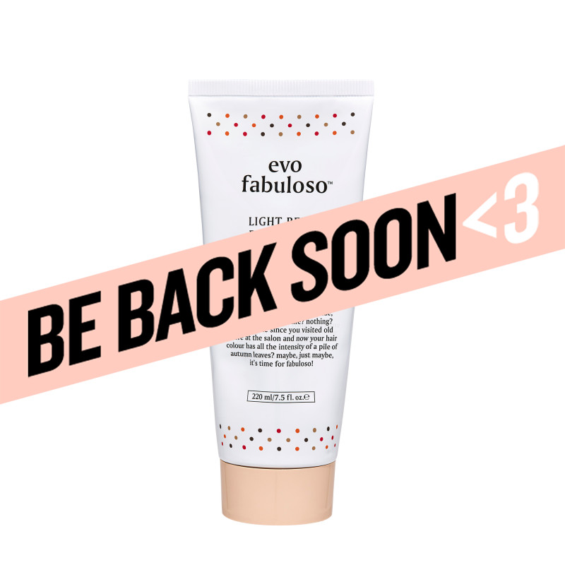 evo fabuloso light beige colour depositing conditioner 220ml
