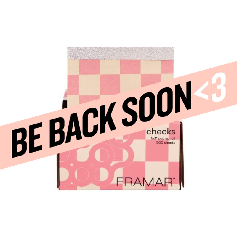 framar pink checks 5x11 pop up foil 500pc