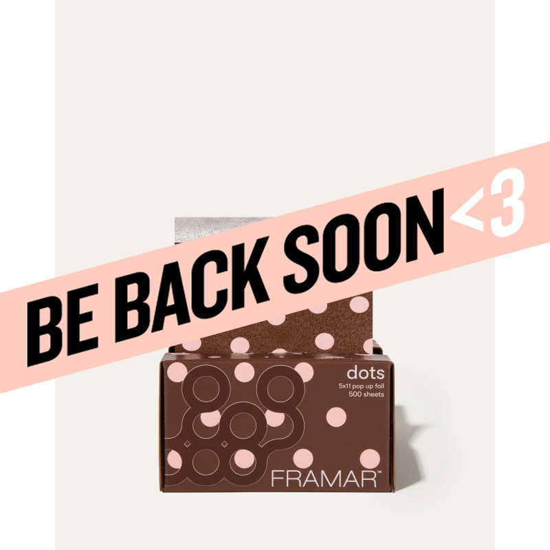 framar chocolate dots 5x11 pop up foil 500pc