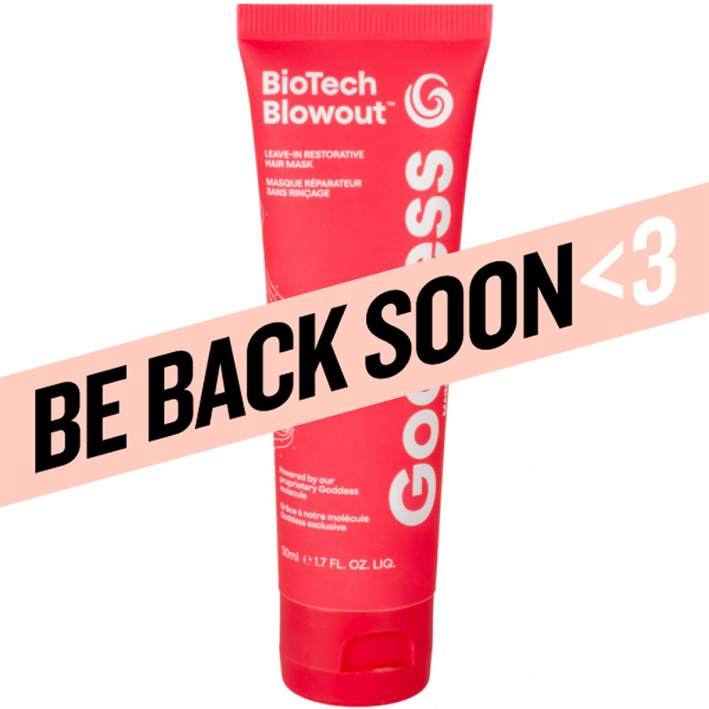 goddess biotech blowout leave-in restorative hair mask 50ml