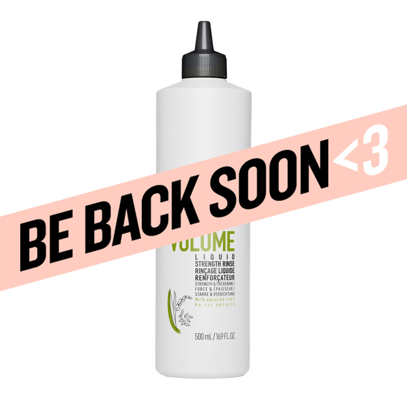 kms addvolume liquid strength rinse 500ml