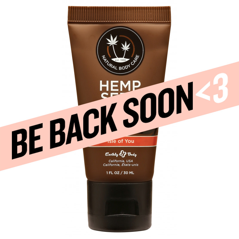 hemp seed hand & body lotion isle of you 1oz 