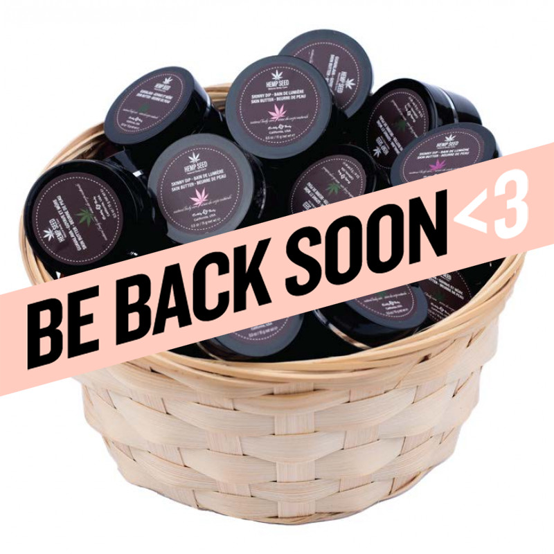 hemp seed butter 0.5oz holiday basket 24 pc