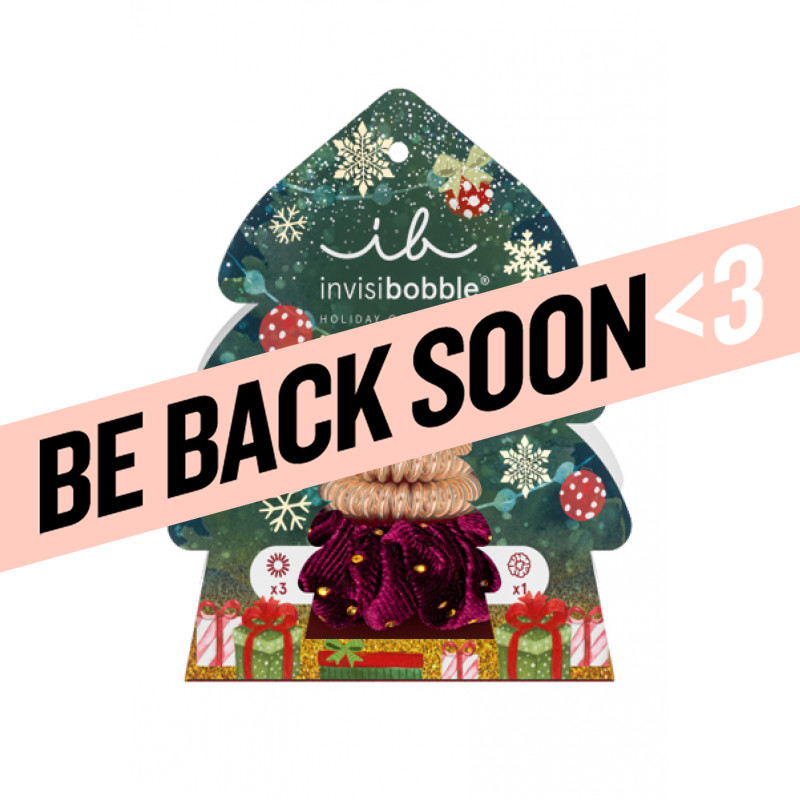 invisibobble holiday good things come in trees 4pc