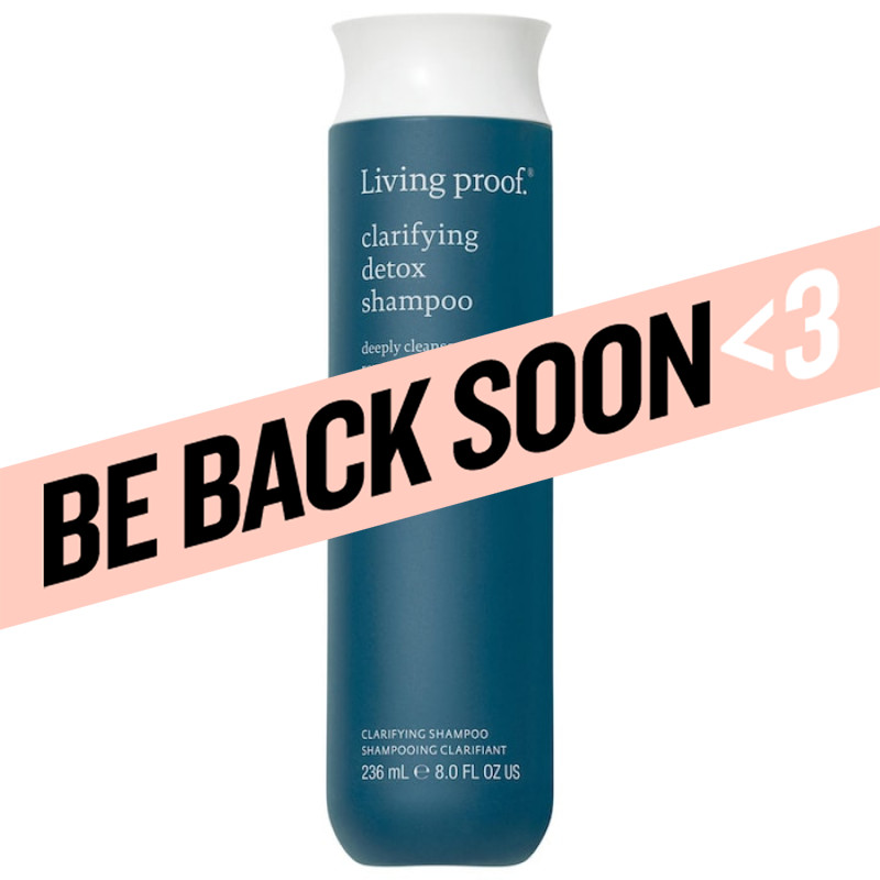 living proof clarifying detox shampoo 8oz