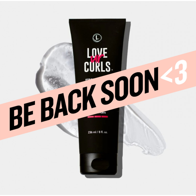 love ur curls strong hold gel 8oz