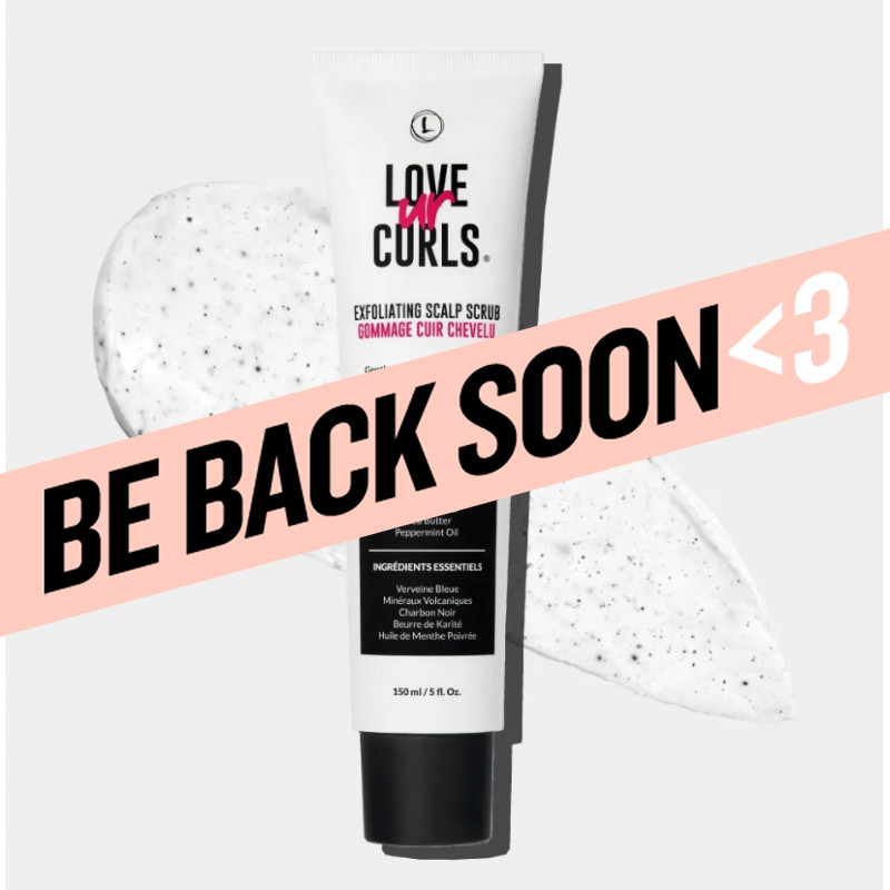 love ur curls exfoliating scalp scrub 150ml