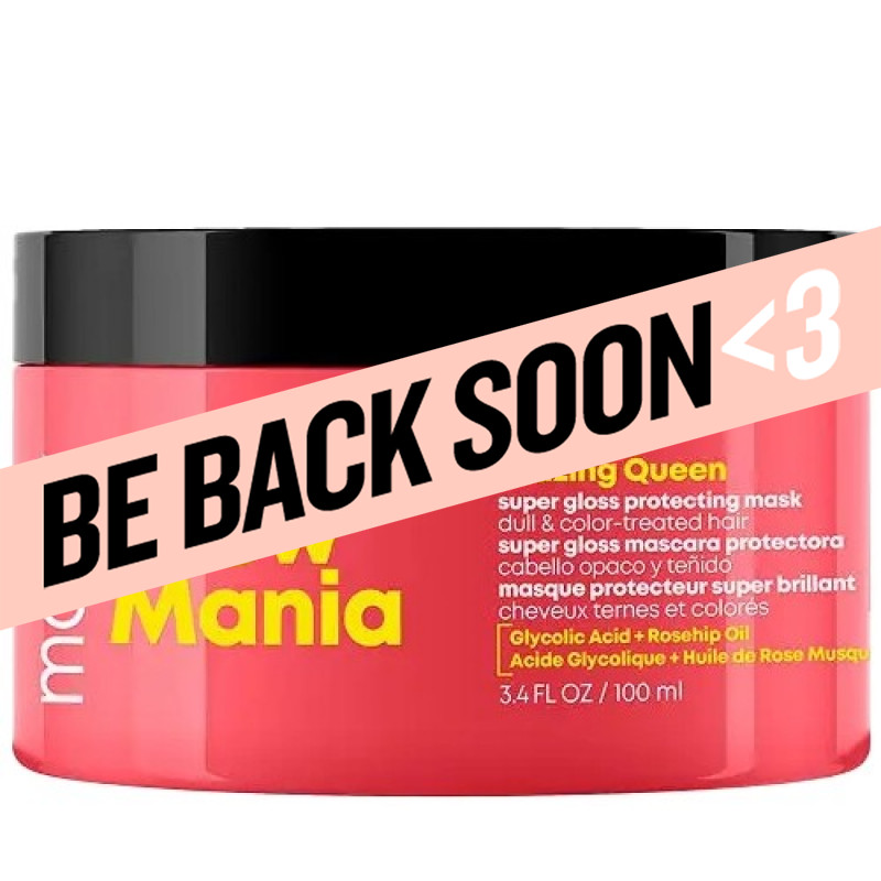 matrix glow mania glazing queen super gloss protecting mask 100ml