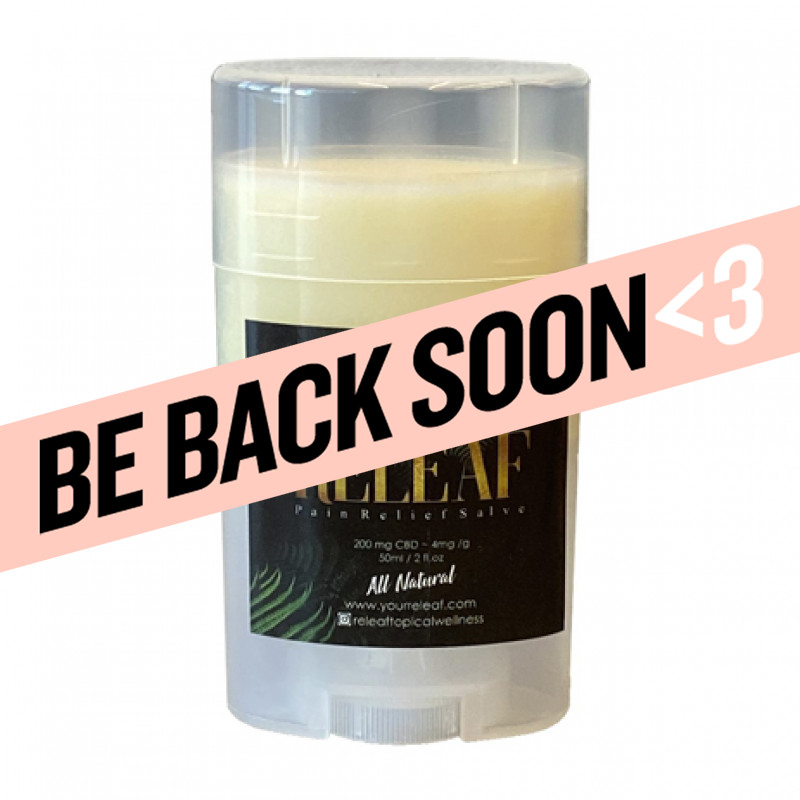 releaf topical pain relief salve 50ml