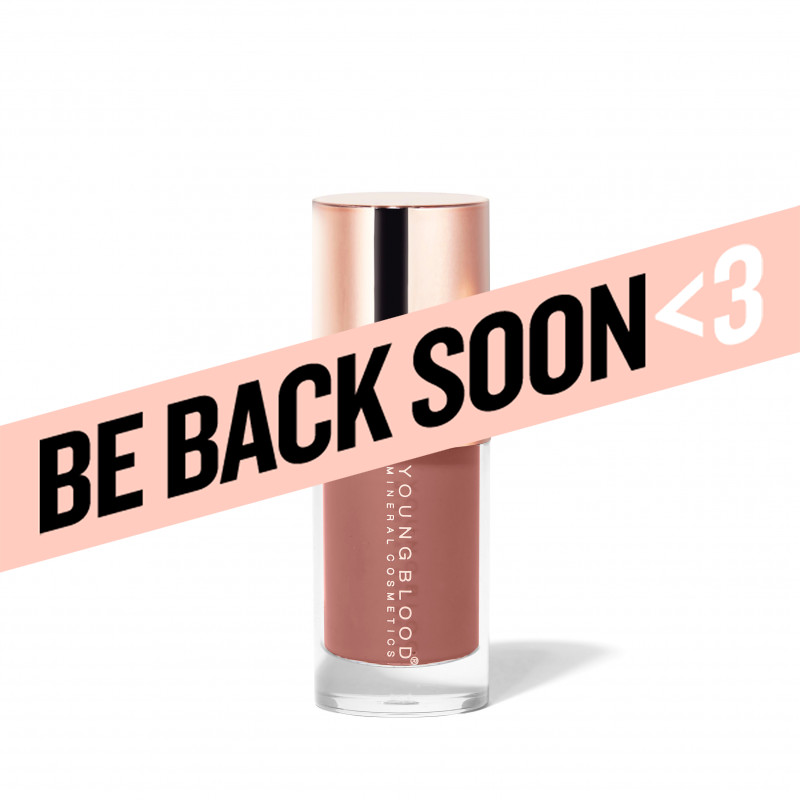 youngblood everglow lip oil pink macchiato