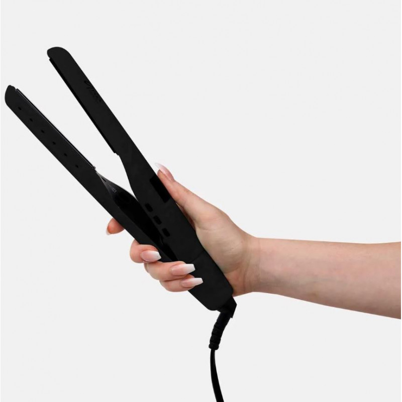 aria the twist black flat iron