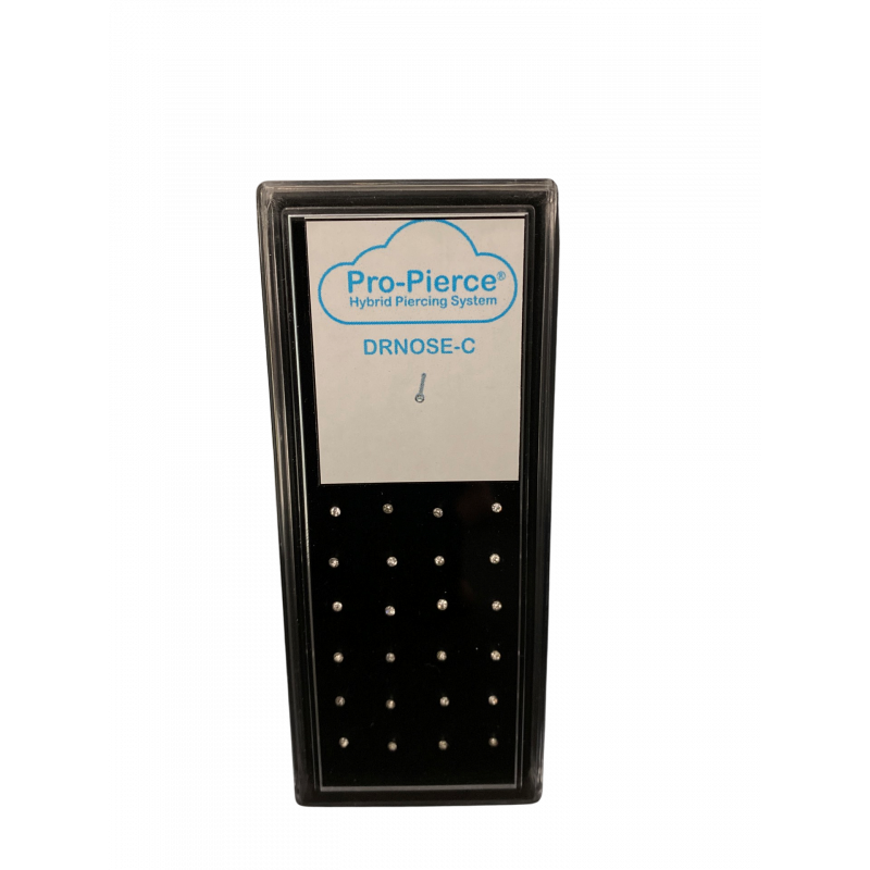 pro-pierce nose bone 24pc (drnose-c)