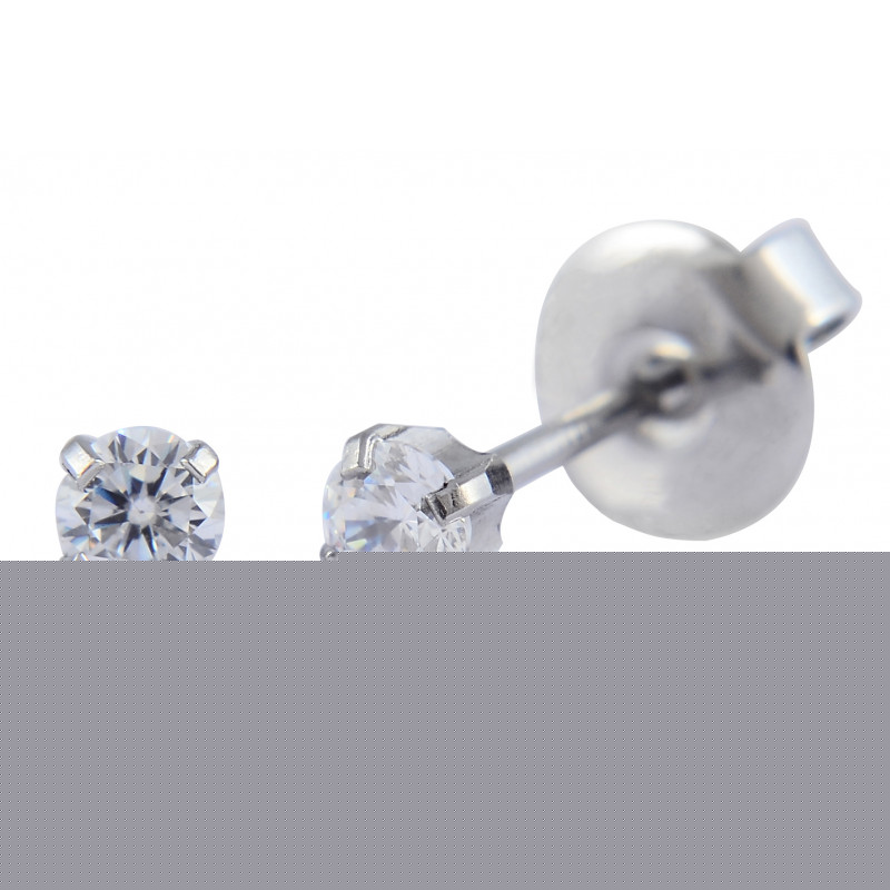 pro-pierce ss 3mm cz clear (p119)