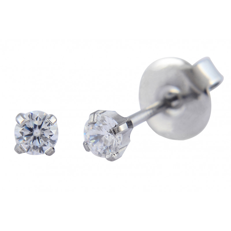 pro-pierce ss 3mm cz clear (p119)