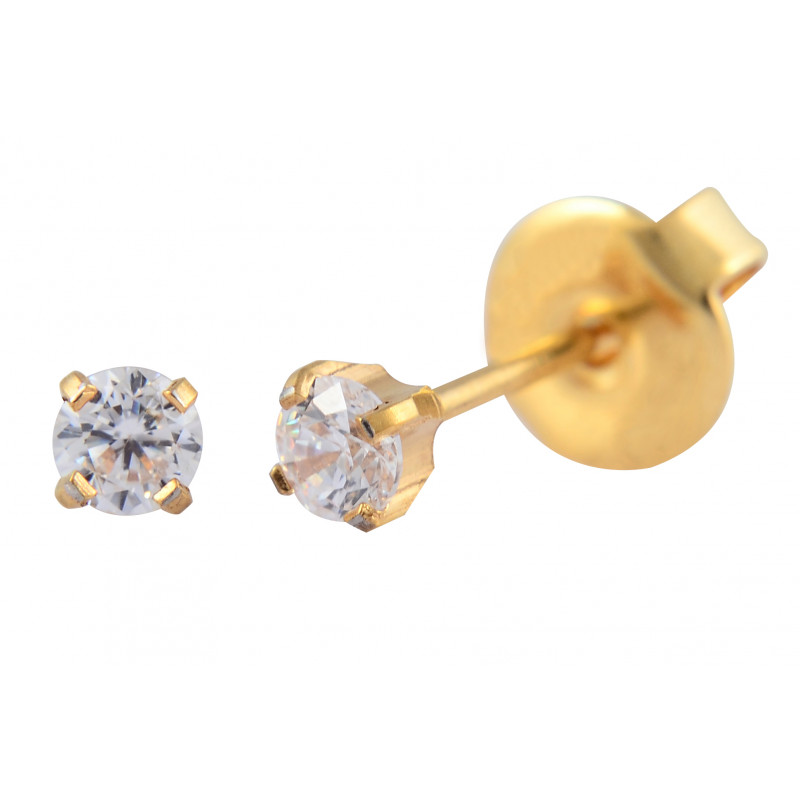 pro-pierce gp 3mm cz clear (p207)