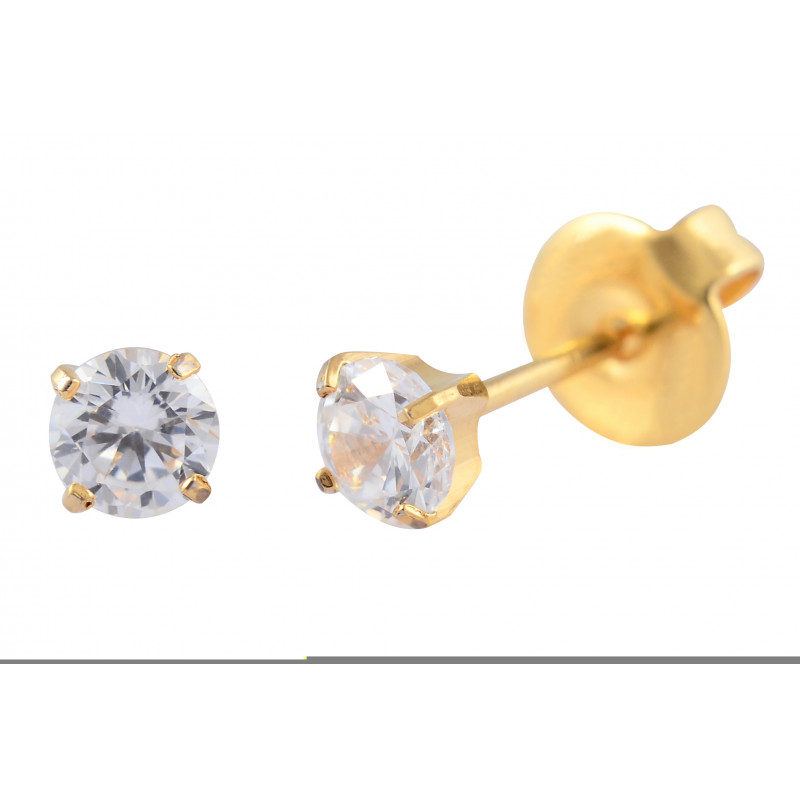 pro-pierce gp 4mm cz clear (p209)
