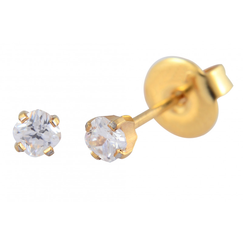 pro-pierce gp 3x3mm cz square clear (p213)