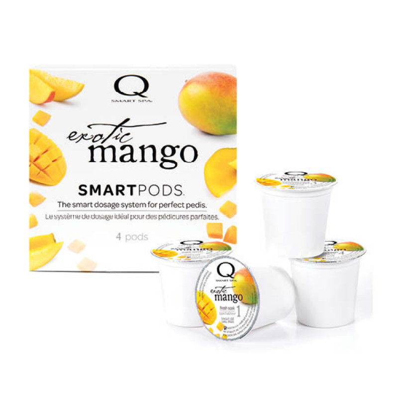 qtica exotic mango   - 4 step pedicure system smart pod